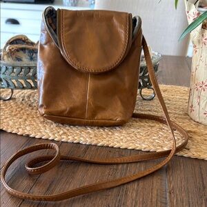Brown Leather Crossbody Bag